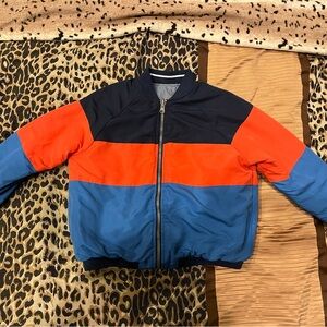 Boys Reversible Bomber Jacket Rocket Sz 5T